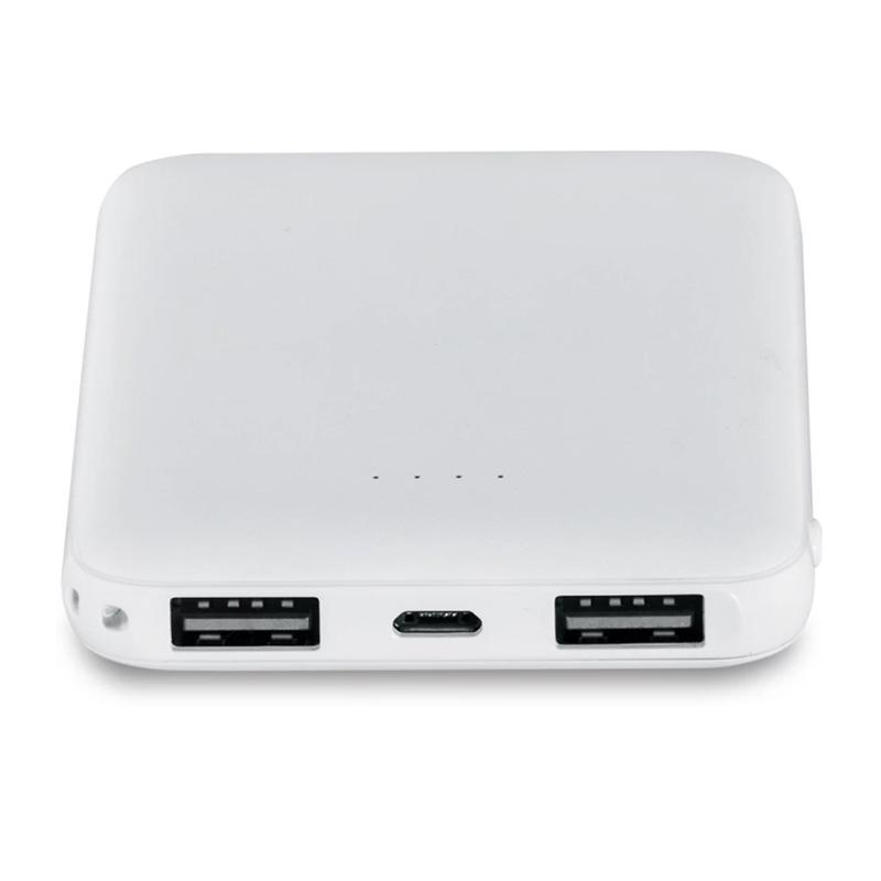 5000mAh Mini Powerbank - White